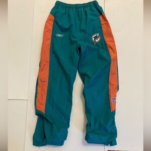 Miami Dolphins Reebok youth winter pants Size Medium 10-12